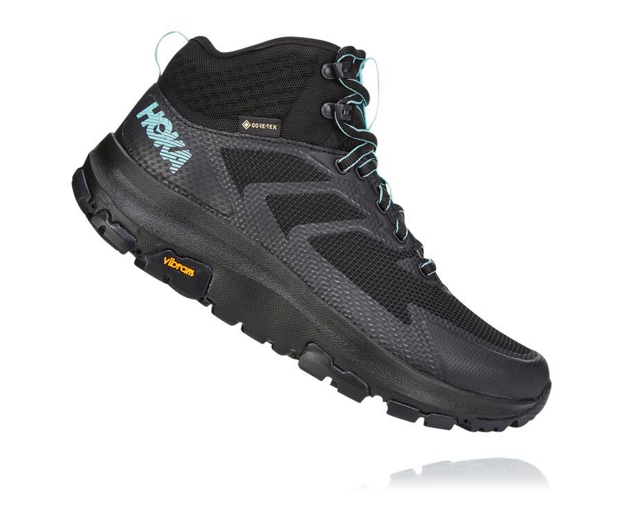 Hoka One One Yürüyüş Botları Kadın Siyah - Toa Gore-Tex - TY7218095